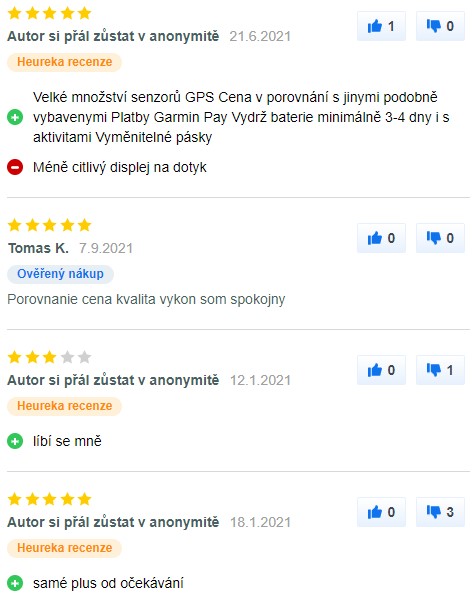 Recenze a zkušenosti se smart hodinkami Garmin Venu Sq na Mall