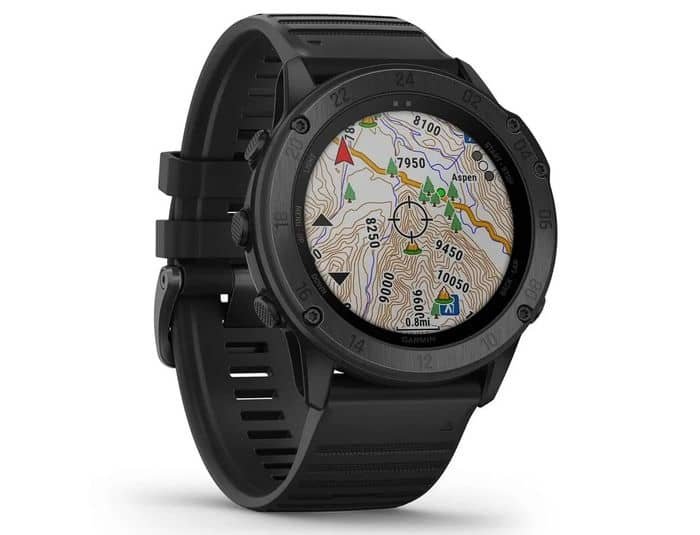 Inteligentní hodinky Garmin Tactix Delta mapy