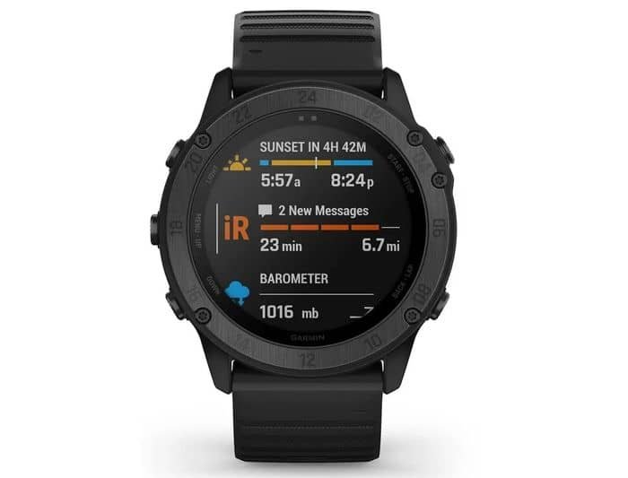 Smart hodinky Garmin Tactix Delta funkce