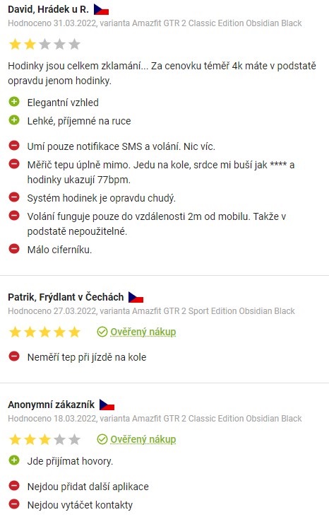 Recenze a zkušenosti se smart hodinkami Amazfit GTR 2 na Alze
