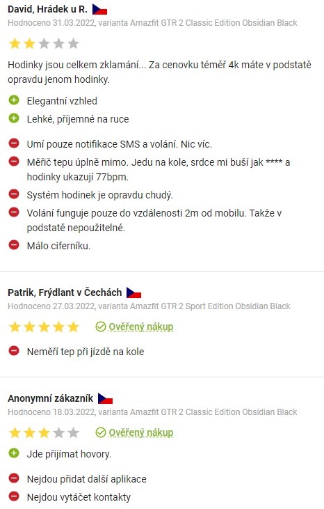 Recenze a zkušenosti se smart hodinkami Amazfit GTR 2 na Alze