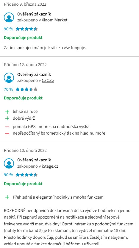 Recenze a zkušenosti se smart hodinkami Amazfit GTR 2