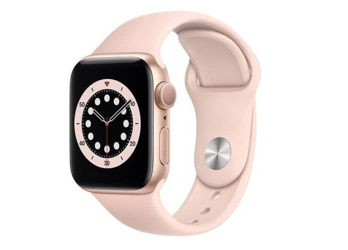 Smart hodinky Apple Watch Series 6 v růžové barvě