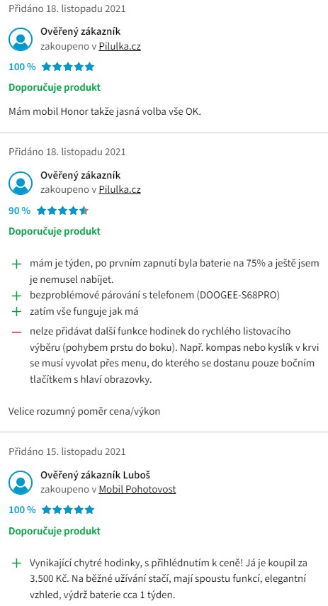 Recenze a zkušenosti se smart hodinkami Honor MagicWatch 2