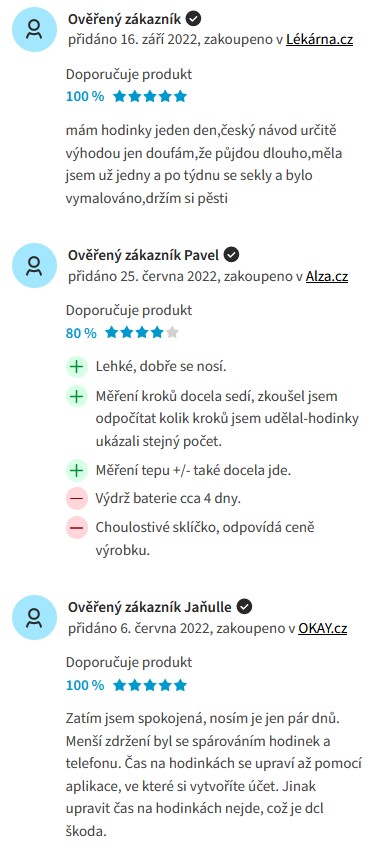 Recenze a zkušenosti se smart hodinkami iGET FIT F20