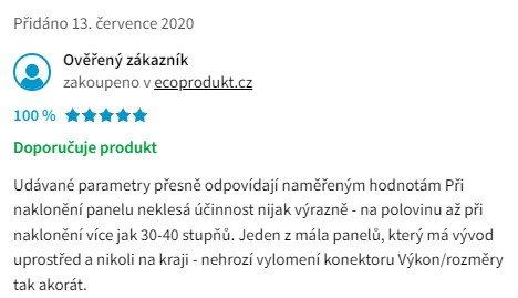 Recenze a zkušenosti se solární nabíječkou PowerPlus Gibbon ETFE 5W USB 5V