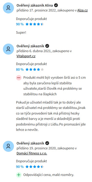 Recenze a zkušenosti se stepperem HMS S3092