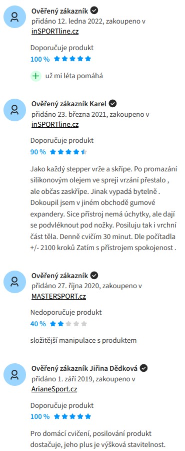 Recenze a zkušenosti se stepperem Spartan Mini