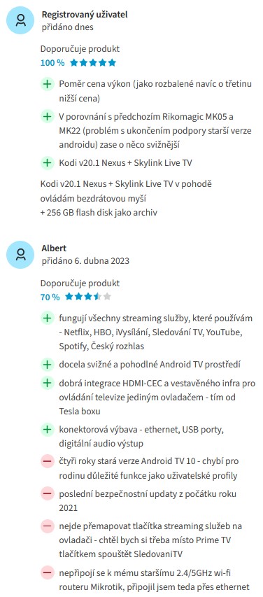 Recenze a zkušenosti s Android TV boxem Tesla MediaBox XA400