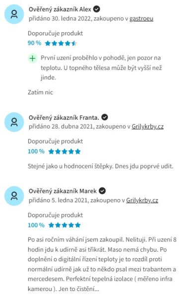 Recenze a zkušenosti s udírnou Borniak UW-150