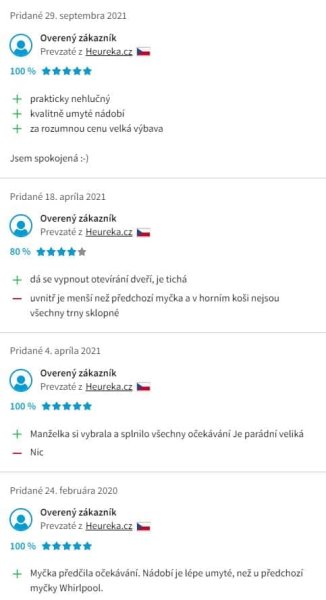 Recenze a zkušenosti s myčkou nádobí Beko DIN59530AD