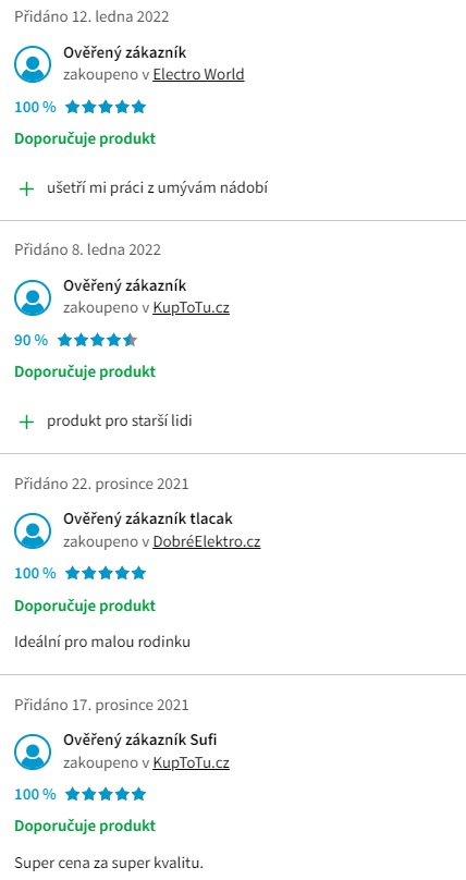 Recenze a zkušenosti s myčkou nádobí Beko DTC36610W