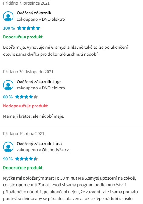 Recenze a zkušenosti s myčkou nádobí Whirlpool WSFO 3O34 PF X