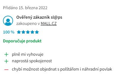 Recenze a zkušenosti s Vitapur Lavender Memory