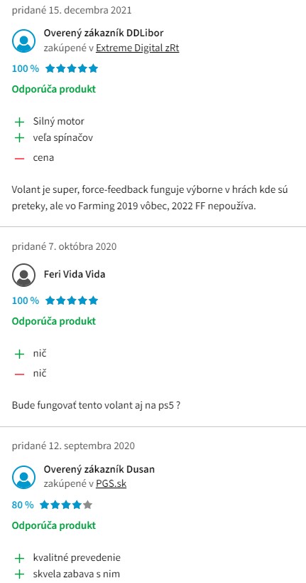 Recenze a zkušenosti s volantem na PC Logitech G29 Driving Force