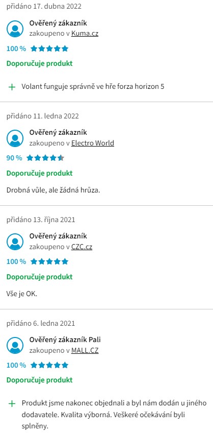 Recenze a zkušenosti s volantem na PC Logitech G920