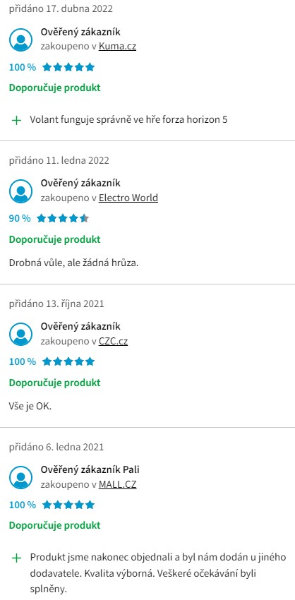 Recenze a zkušenosti s volantem na PC Logitech G920