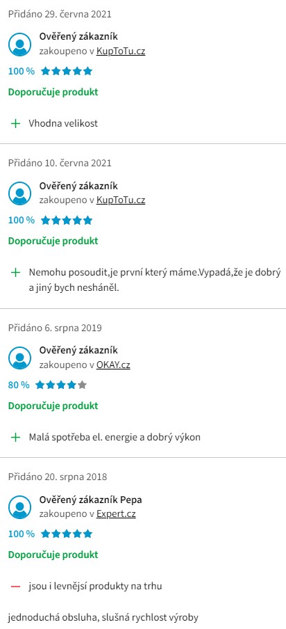 Recenze a zkušenosti s výrobníkem ledu Guzzanti GZ 121