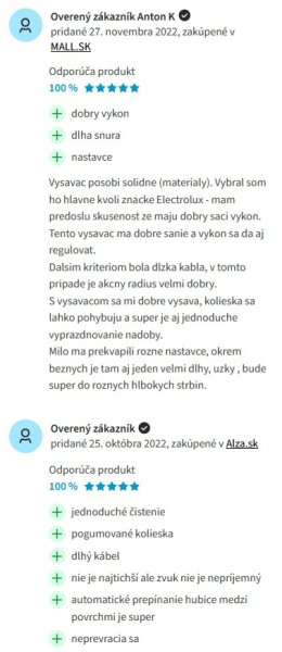 Recenze a zkušenosti s bezsáčkovým vysavačem Electrolux EL61C3DB