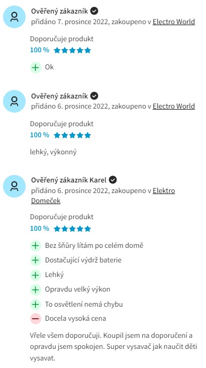 Recenze a zkušenosti s tyčovým vysavačem Dyson V12 Detect Slim Absolute