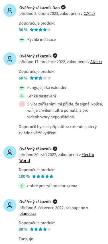 Recenze a zkušenosti s WiFi zesilovačem Mercusys MW300RE