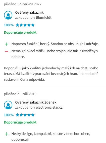 Recenze a zkušenosti se zahradním krbem Blumfeldt Volantis Cupric