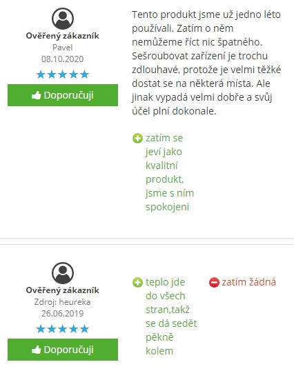 Recenze a zkušenosti se zahradním krbem Blumfeldt Volantis