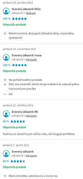 Recenze a zkušenosti se zahradními nůžkami Felco 2
