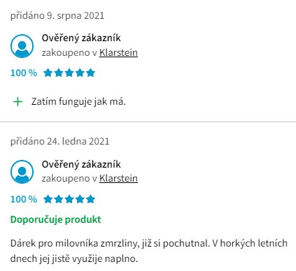 Recenze a zkušenosti se zmrzlinovačem Klarstein Creamberry