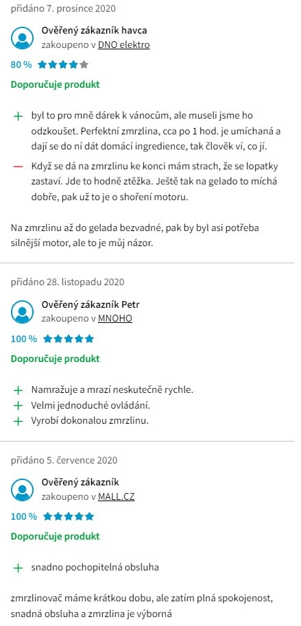 Recenze a zkušenosti se zmrzlinovačem Sage BCI600