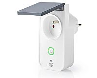 Inteligentní Wi-Fi zásuvka Nedis WIFIPO120EWT