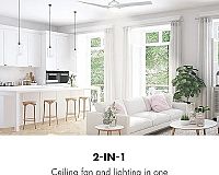 Stropní ventilátor se světlem Klarstein Figo