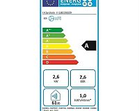 Klarstein Metrobreeze Paris 9 energetický štítek