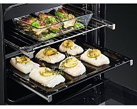 Indukční sporák AEG CIB6441ABM trouba