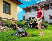 Aku sekačka Riwall PRO RALM 4640SPi