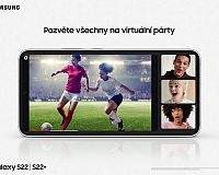 Mobil Samsung Galaxy S22 virtuální párty