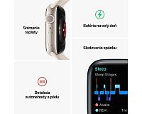 Apple Watch Series 8 baterie, tep