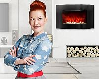 Nástěnný elektrický krb Klarstein Lausanne