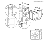 Electrolux EOF3H40X rozměry