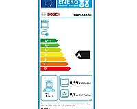 Bosch HRA574BB0 energetický štítek