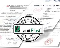 Vitavia Target 2500 PC materiál