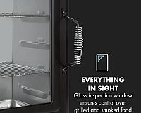 Klarstein Pasadena skleněné dveře