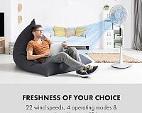 Klarstein Sommerwind rychlosti