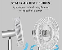 Klarstein Whisperwind otáčení