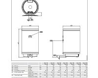 Stiebel Eltron PSH 120 Trend rozměry
