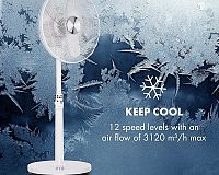 Klarstein Clear Stream průtok vzduchu