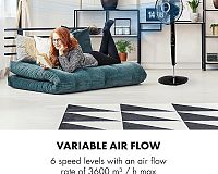 Klarstein Infinity Storm průtok vzduchu