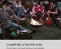 Přenosné ohniště Blumfeldt Orbit 3 v 1