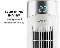 Klarstein Storm Tower LED displej
