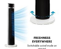 Klarstein IceTower oscilace